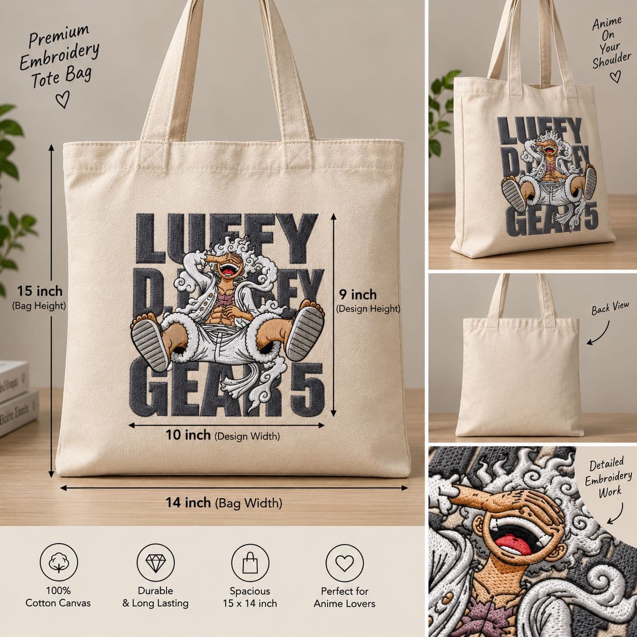 Anime One Piece Tote